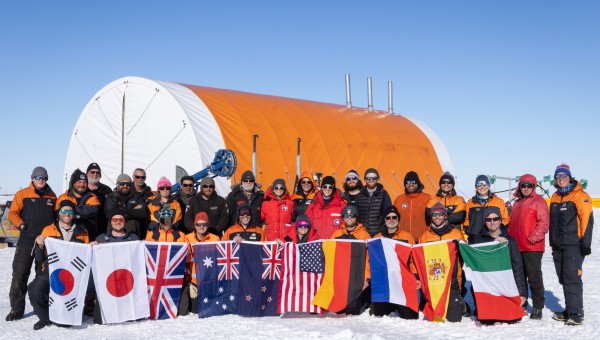 Drilling wraps up at Crary Ice Rise